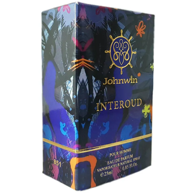 عطر جیبی مردانه جانوین مدل آمواج اینترلود کد 851 حجم 25 میلی لیتر - تصویر 4