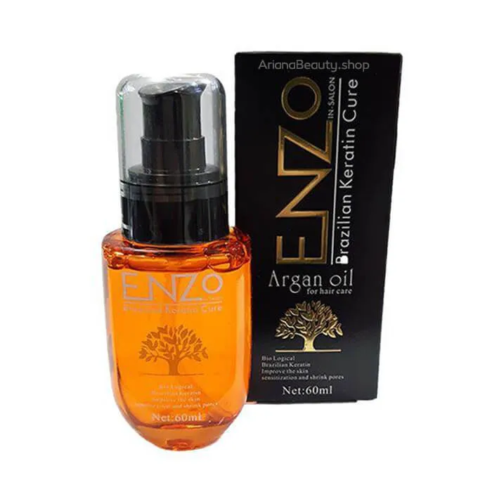 سرم مو انزو مدل argan oil حجم 60 میلی لیتر - تصویر 2