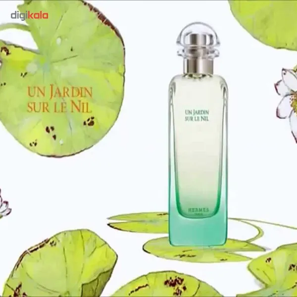 ادو تویلت هرمس Un Jardin Sur Le Nil حجم 100ml - تصویر 3