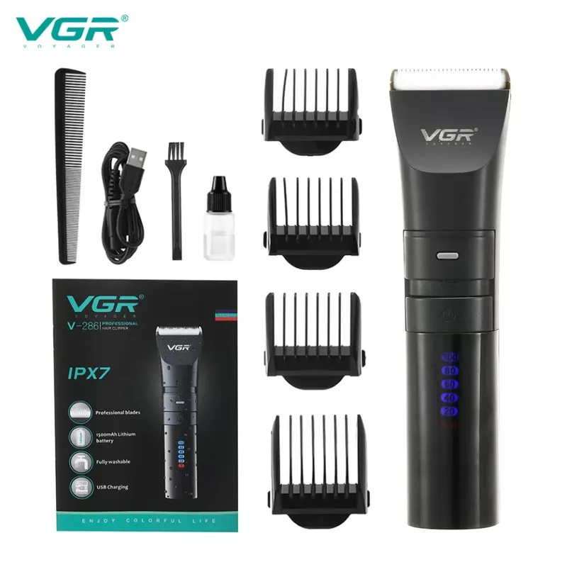 ماشین اصلاح موی سر و صورت وی جی ار مدل V-286 - تصویر 2