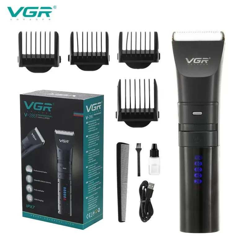 ماشین اصلاح موی سر و صورت وی جی ار مدل V-286 - تصویر 3
