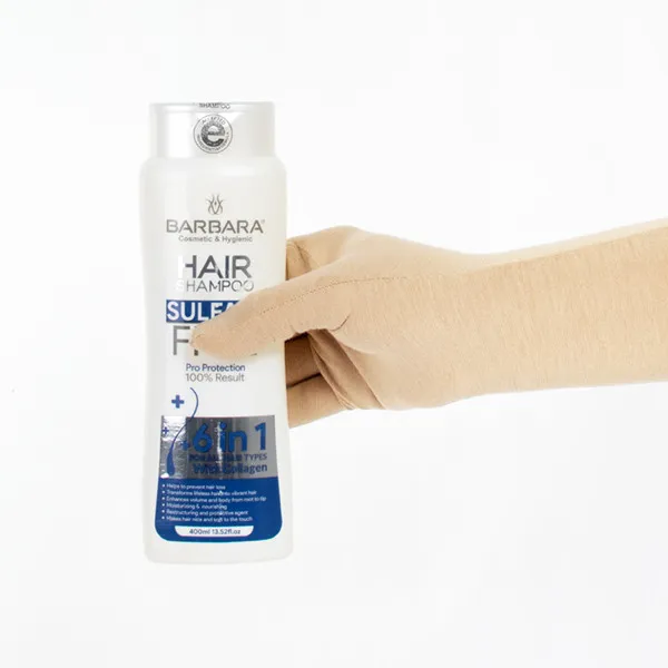 شامپو مو بدون سولفات باربارا مدل Pro Protection حجم 400 میلی لیتر - تصویر 6