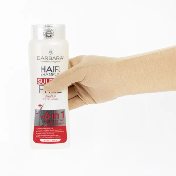 شامپو مو بدون سولفات باربارا مدل Ultra Soft حجم 400 میلی لیتر - تصویر 6