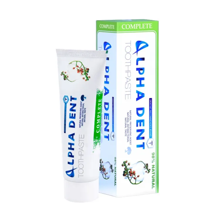 خمیر دندان آلفادنت مدل complete حجم 75 میلی لیتر - تصویر 2