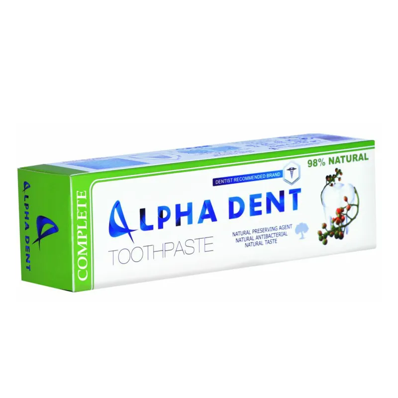 خمیر دندان آلفادنت مدل complete حجم 75 میلی لیتر - تصویر 3