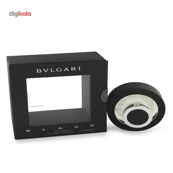 ادو تویلت مردانه بولگاری مدل Black حجم 75 میلی لیتر - تصویر 4