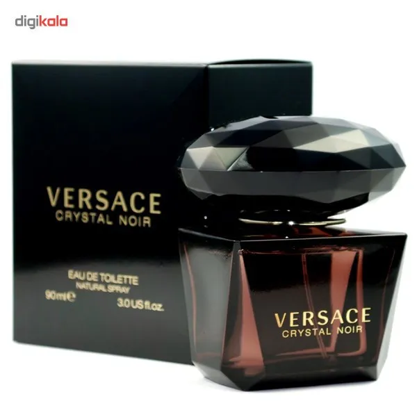 ادو تویلت زنانه ورساچه مدل Crystal Noir حجم 90 میلی لیتر - تصویر 2