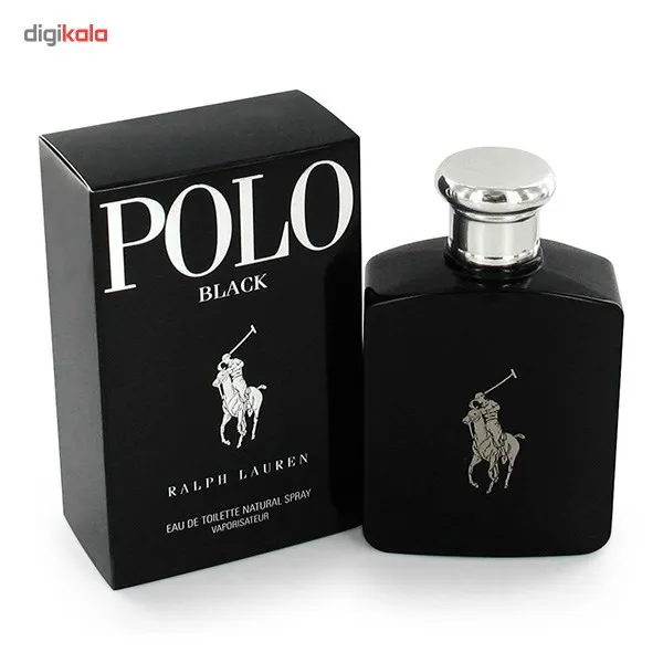 ادو تویلت مردانه رالف لورن Polo Black حجم 125ml - تصویر 3