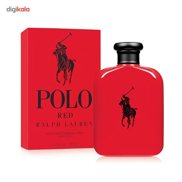 ادو تویلت مردانه رالف لورن Polo Red حجم 125ml - تصویر 2