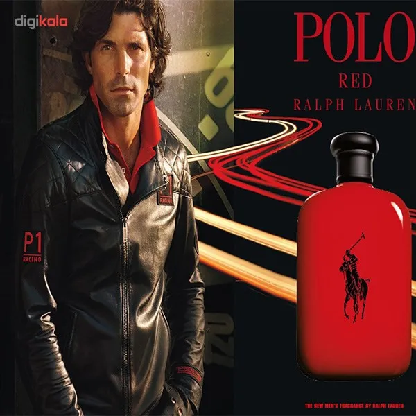 ادو تویلت مردانه رالف لورن Polo Red حجم 125ml - تصویر 3