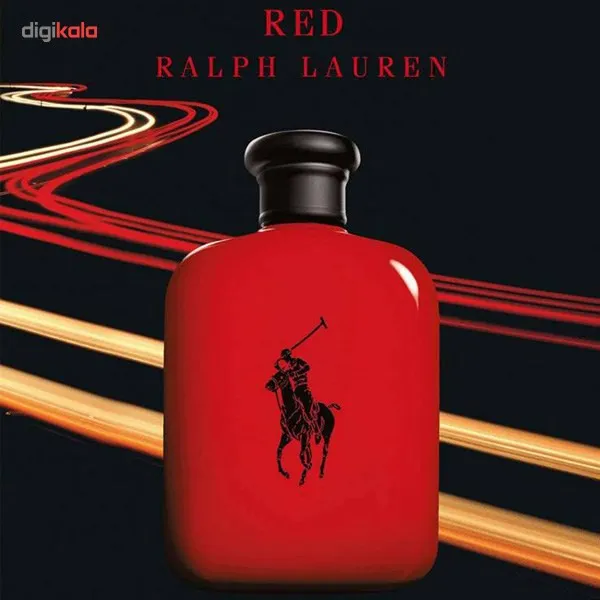 ادو تویلت مردانه رالف لورن Polo Red حجم 125ml - تصویر 4