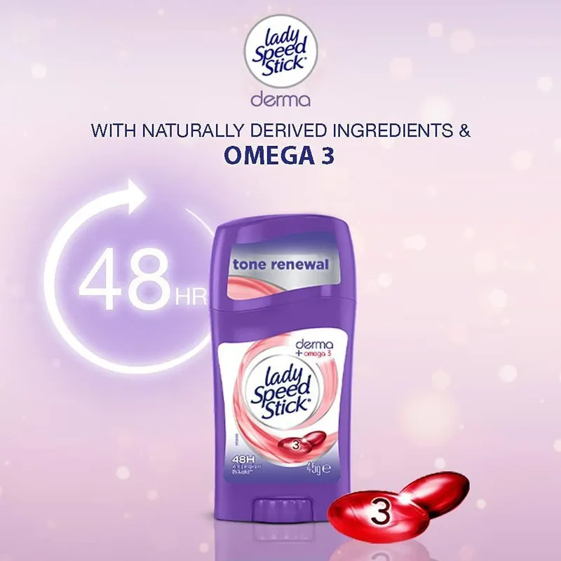 استیک ضد تعریق زنانه لیدی اسپید مدل Derma + Omega 3 وزن 45 گرم - تصویر 3
