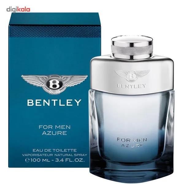 ادو تویلت مردانه بنتلی مدل For Men Azure حجم 100 میلی لیتر - تصویر 3