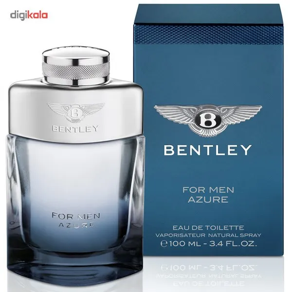 ادو تویلت مردانه بنتلی مدل For Men Azure حجم 100 میلی لیتر - تصویر 6