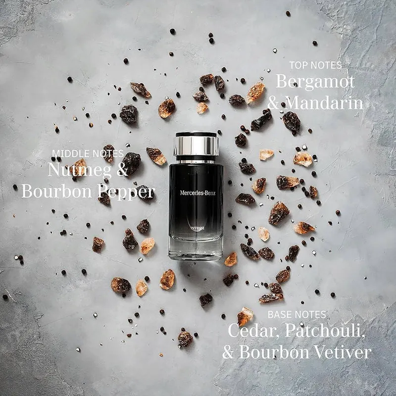ادو تویلت مردانه Mercedes Benz Intense حجم 120ml - تصویر 2