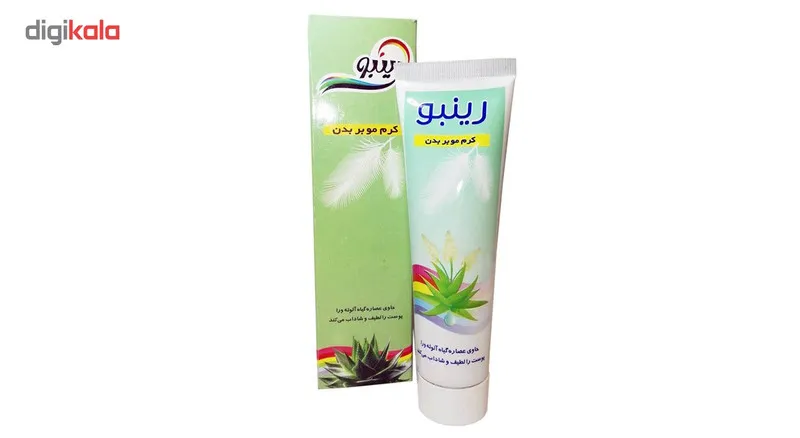 کرم موبر بدن رینبو مدل Aloevra حجم 100 میلی لیتر مجموعه 3 عددی - تصویر 3