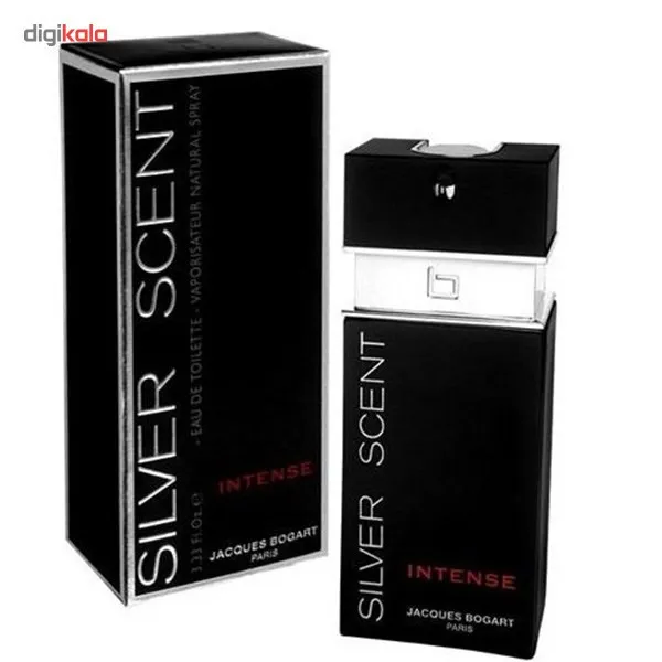 ادو تویلت مردانه ژاک بوگارت مدل Silver Scent Intense حجم 100 میلی لیتر - تصویر 3