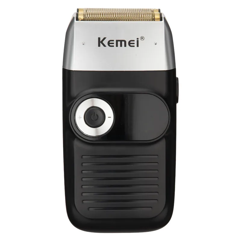 ماشین اصلاح موی صورت کیمی مدل KM-2026 با تیغه تیتانیوم، فناوری شیو فویلی، قابلیت صفر زنی، طراحی ارگونومیک، باتری قابل شارژ با 120 دقیقه زمان استفاده و شارژ از طریق کابل USB