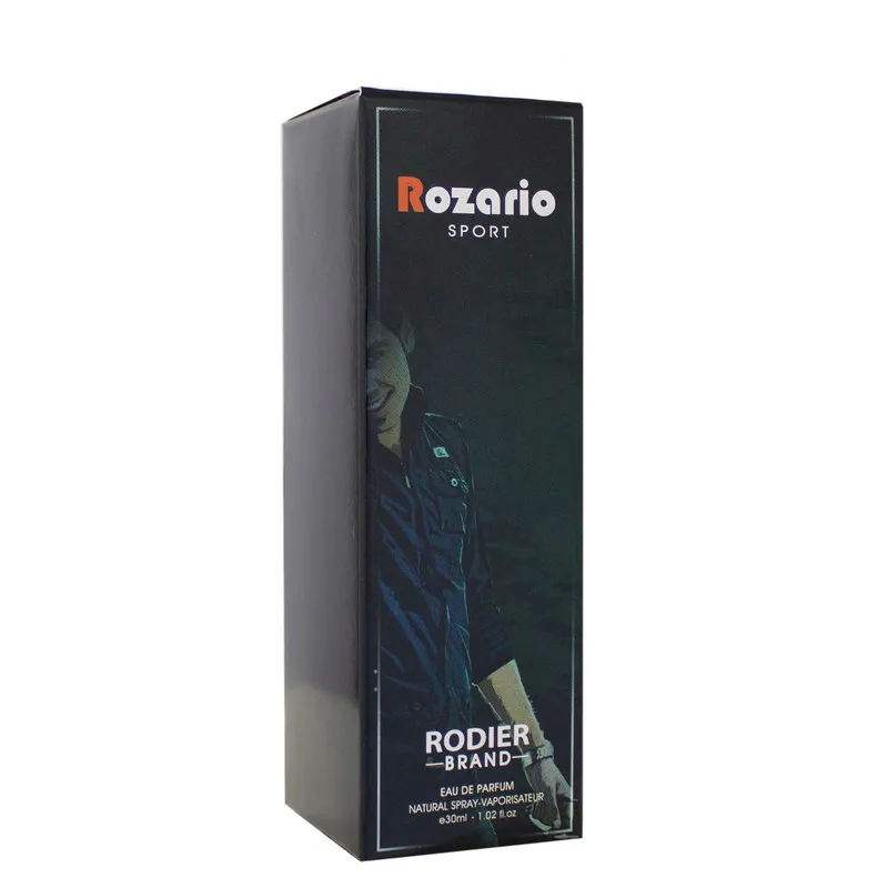 عطر جیبی مردانه رودیر مدل Rozario حجم 30 میلی لیتر - تصویر 3