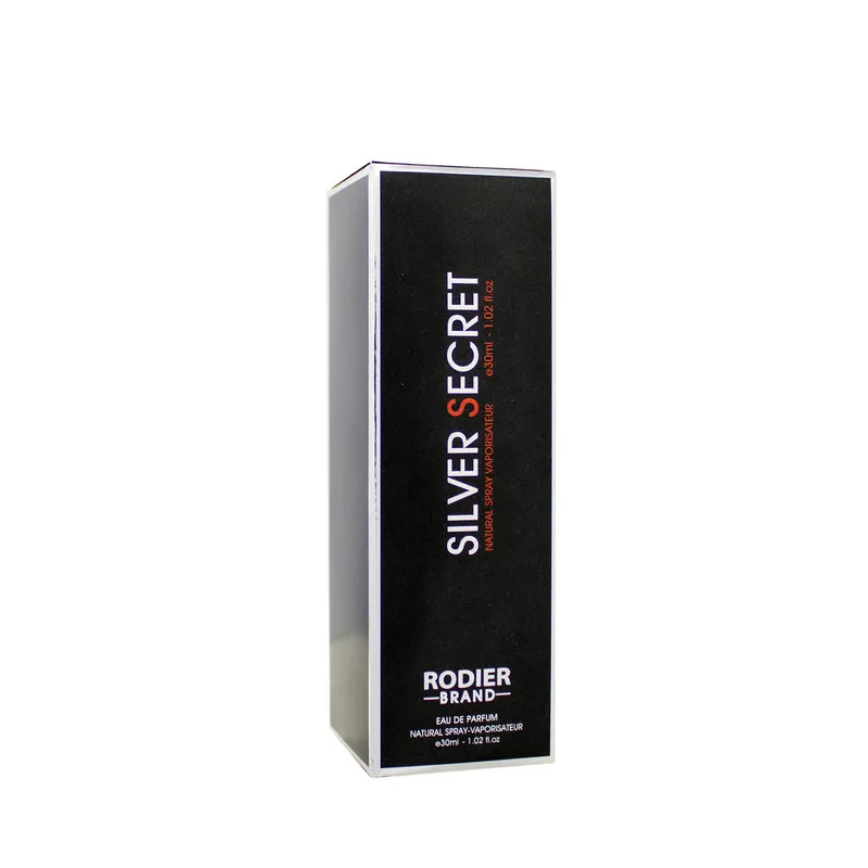 عطر جیبی مردانه رودیر مدل Silver Secret حجم 30 میلی لیتر - تصویر 4