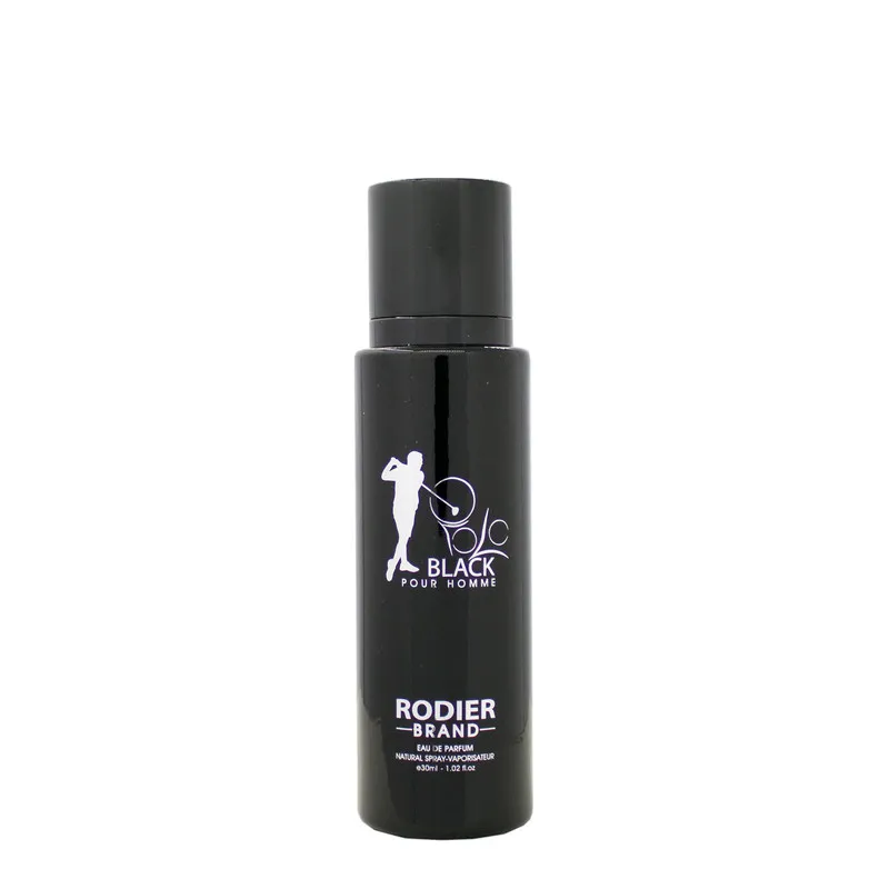 عطر جیبی مردانه رودیر مدل Polo Black حجم 30 میلی لیتر