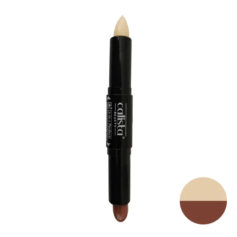 کانسیلر و کانتورینگ کالیستا بیوتی مدل Perfect beauty شماره c12 - تصویر 2