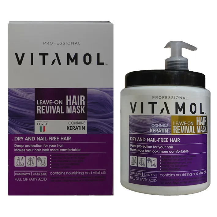 ماسک مو ویتامول مدل KERATIN حجم 1000 میلی لیتر - تصویر 2