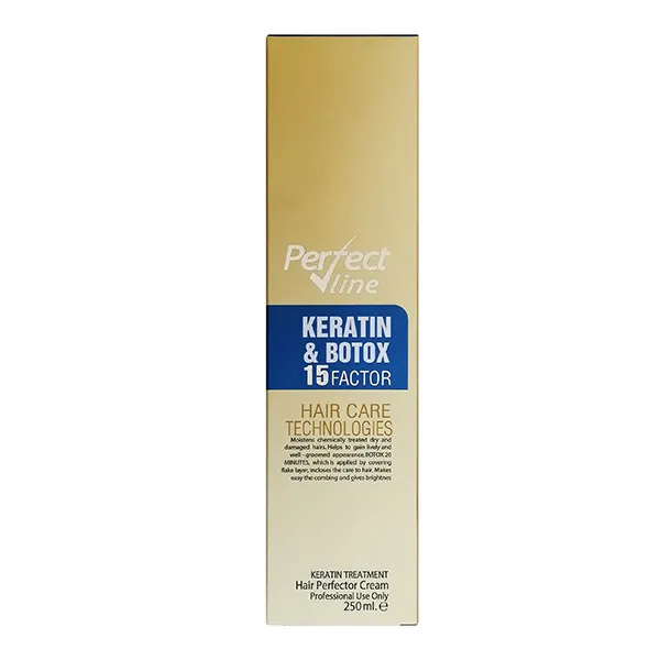کرم مو پرفکت لاین مدل Karatin Botox حجم 250 میلی لیتر - تصویر 2