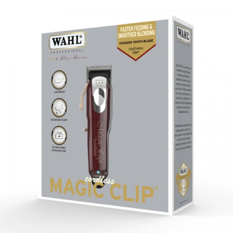 ماشین اصلاح موی سر و صورت وال پروفشنال مدل Magic Clip Cordless 8148 - تصویر 2