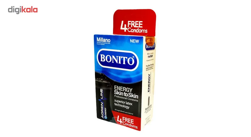 کاندوم بونیتو مدل انرژی energy skin to skin بسته 16 عددی - تصویر 2