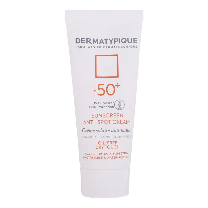 کرم ضدآفتاب بیرنگ درماتیپیک SPF50 مدل Anti spot مناسب انواع پوست، حجم 40 میلیلیتر - تصویر 4