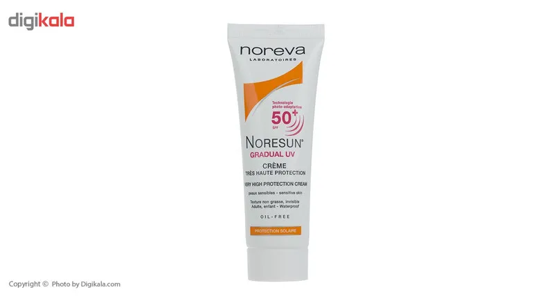 کرم ضد آفتاب نوروا سری Noresun مدل Gradual UV SPF50 حجم 40 میلی لیتر - تصویر 2