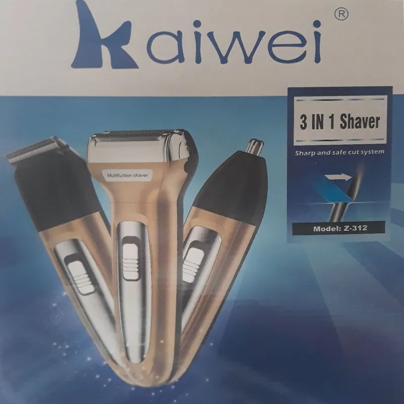 ست ماشین اصلاح موی صورت و بدن کایویی مدل Z-312 - تصویر 5