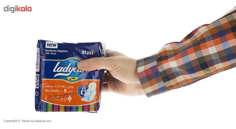 نوار بهداشتی لیدی کر سری Maxi مدل Extra Long بسته 10 عددی - تصویر 3