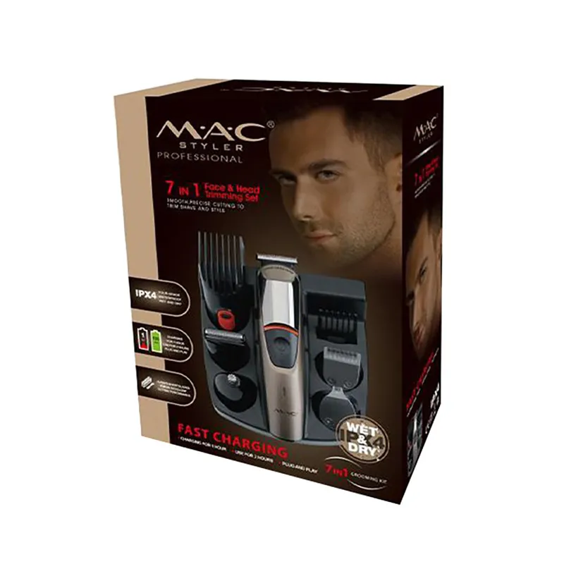 ماشین اصلاح موی سر و صورت مک استایلر مدل MC-8012 - تصویر 2