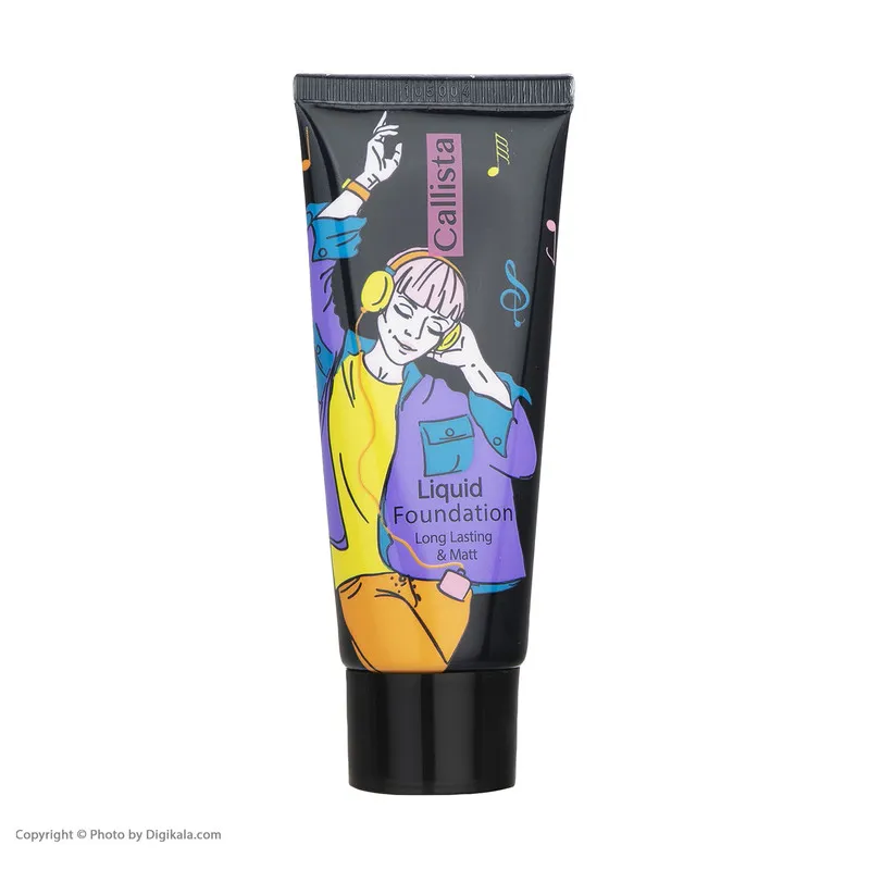 کرم پودر کالیستا مدل Long Lasting And Matt شماره M15 - تصویر 5