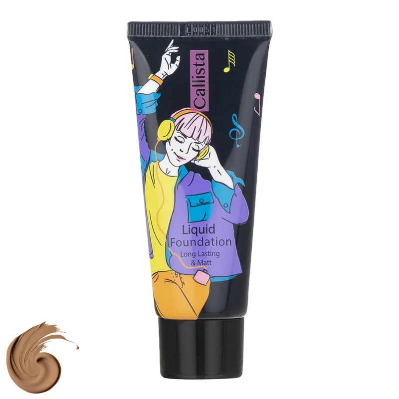 کرم پودر کالیستا مدل Long Lasting And Matt شماره M16 - تصویر 2