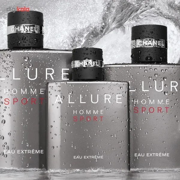 ادو پرفیوم مردانه شانل مدل Allure Homme Sport Eau Extreme حجم 100 میلی لیتر - تصویر 3