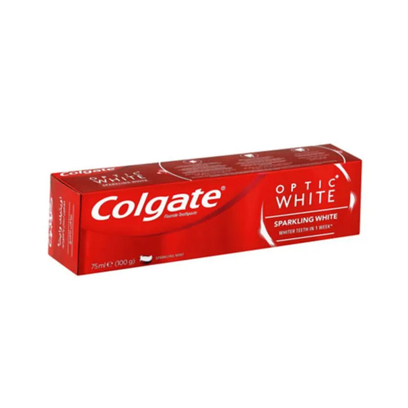 خمیر دندان کلگیت سری Optic White مدل SPARKLING WHITE و EXTRA POWER حجم 75 میلی لیتر - تصویر 3