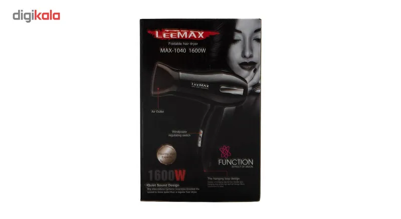 سشوار مسافرتی لیمکس مدل MAX-1040 - تصویر 5