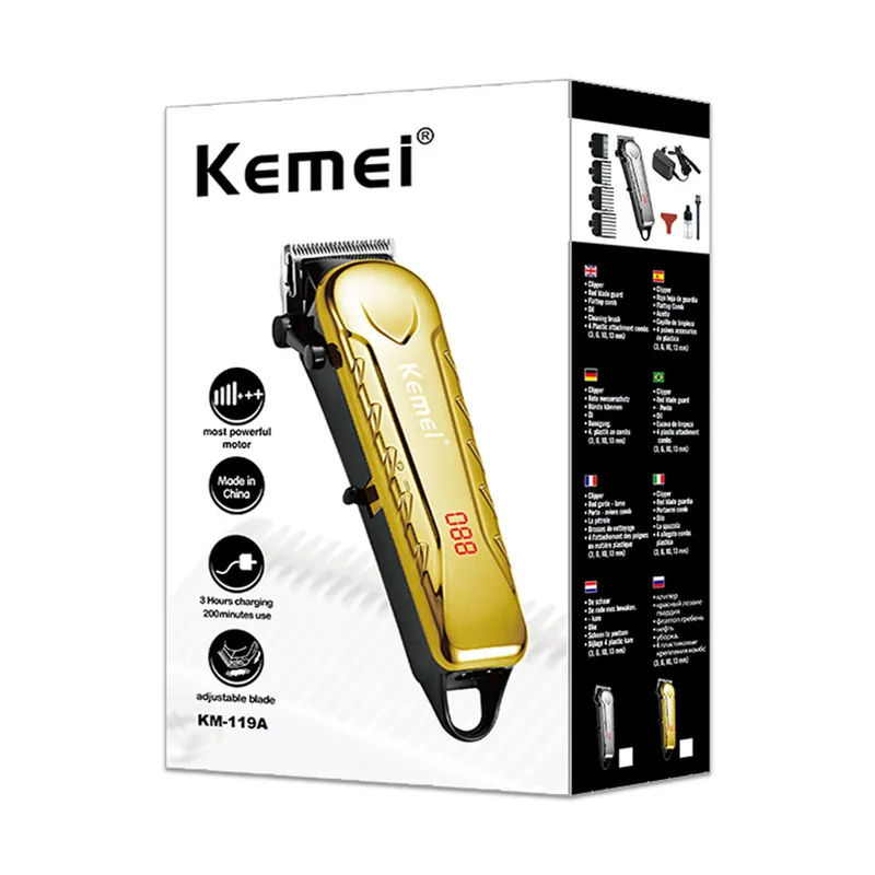 ماشین اصلاح موی سر و صورت کیمی مدل KM-119A - تصویر 5