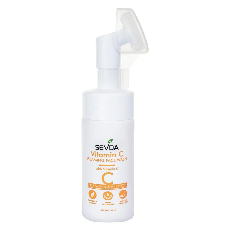 فوم شستشو صورت سودا مدل VITAMIN C حجم 150 میلیلیتر