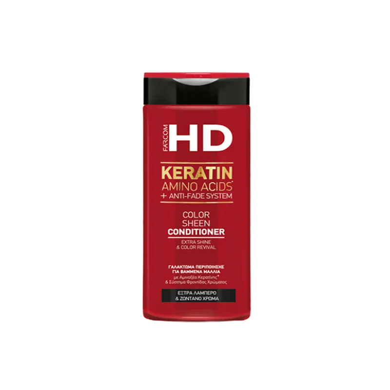 نرم کننده مو اچ دی مدل COLOR SHEEN حجم 330 میلی لیتر