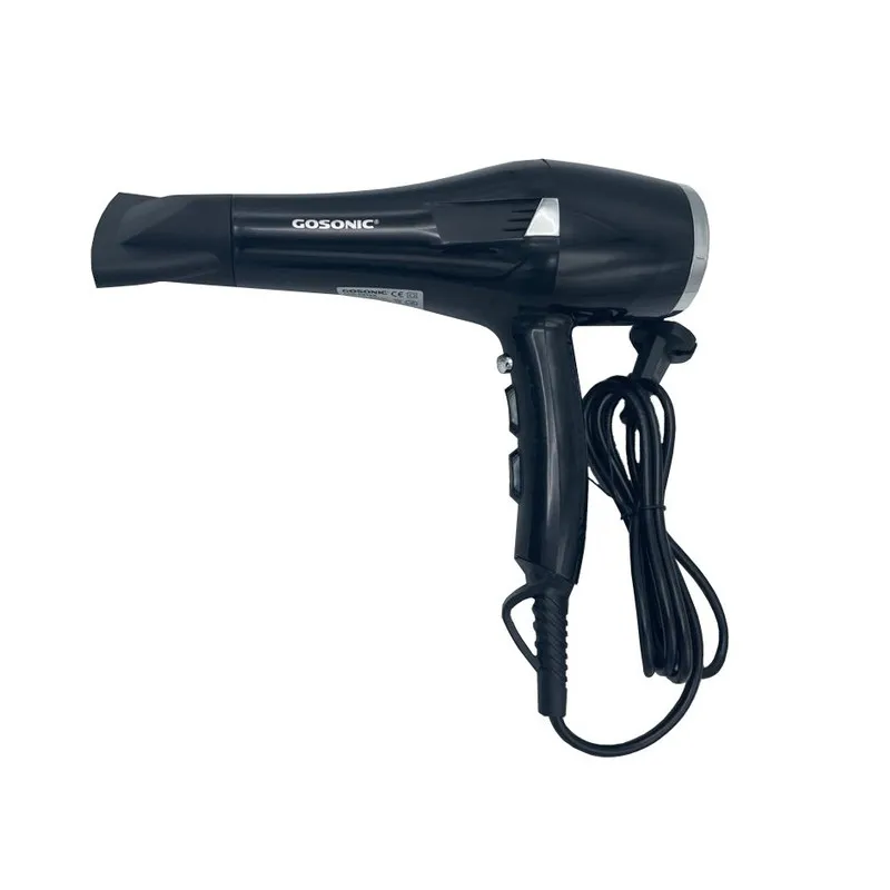 سشوار خانگی 2000 وات گوسونیک مدل GHD-251، موتور DC، وزن 1000 گرم، دارای سری متمرکزکننده باریک با ویژگی صافکنندگی، حجمدهندگی، با قابلیت باد سرد - تصویر 3