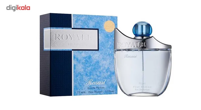 ادوپرفیوم مردانه رصاصی مدل Royale Blue حجم 75 میلی لیتر - تصویر 3