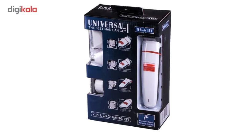 ماشین اصلاح صورت یونیورسال مدل GB-6150 - تصویر 4