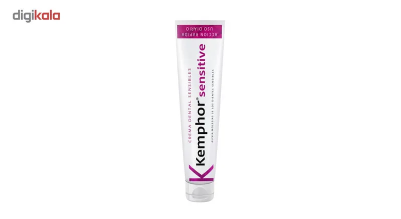 خمیر دندان کمفور مدل Kemphor Sensitive حجم 75 میلی لیتر - تصویر 2