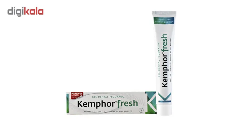 خمیردندان ژله ای کمفور مدل Kemphor Fresh حجم 75 میلی لیتر - تصویر 2