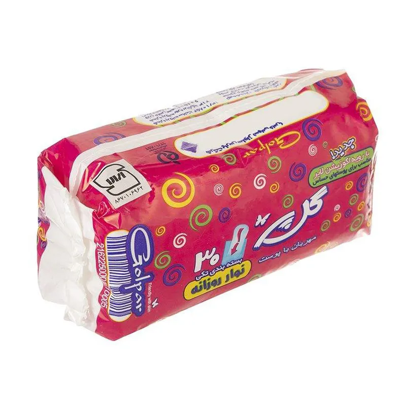 پد بهداشتی گل پر مدل Kind مجموعه 4 عددی - تصویر 3