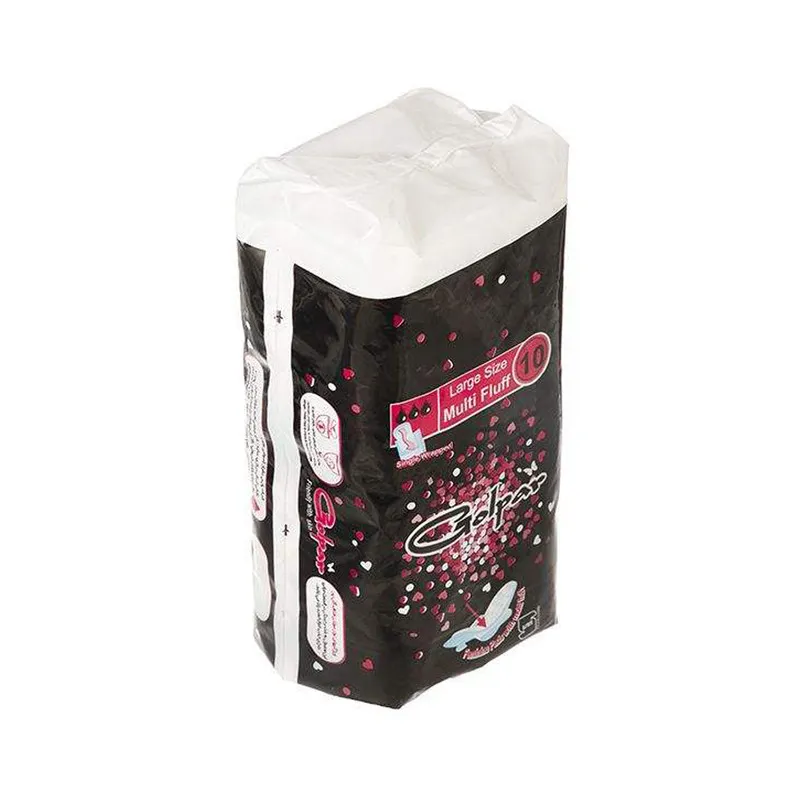 نوار بهداشتی گل پر مدل Fluff مجموعه 4 عددی - تصویر 2